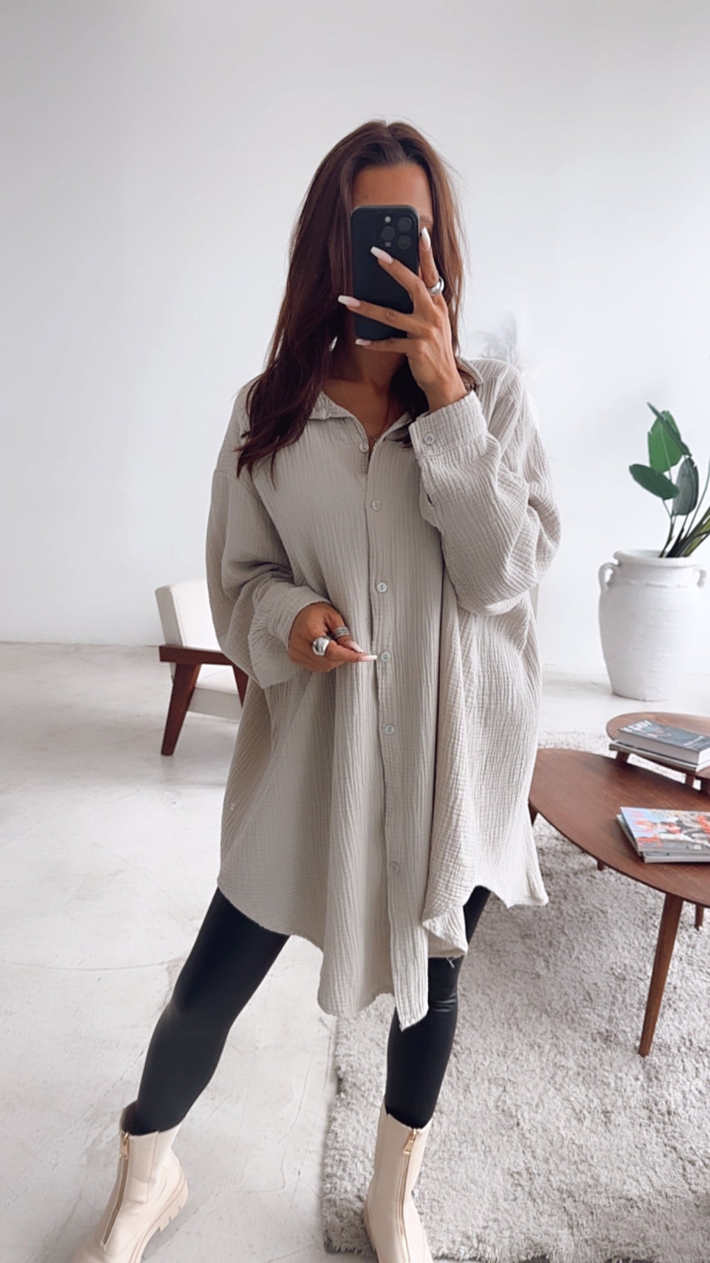 Candela -Blusa Oversize