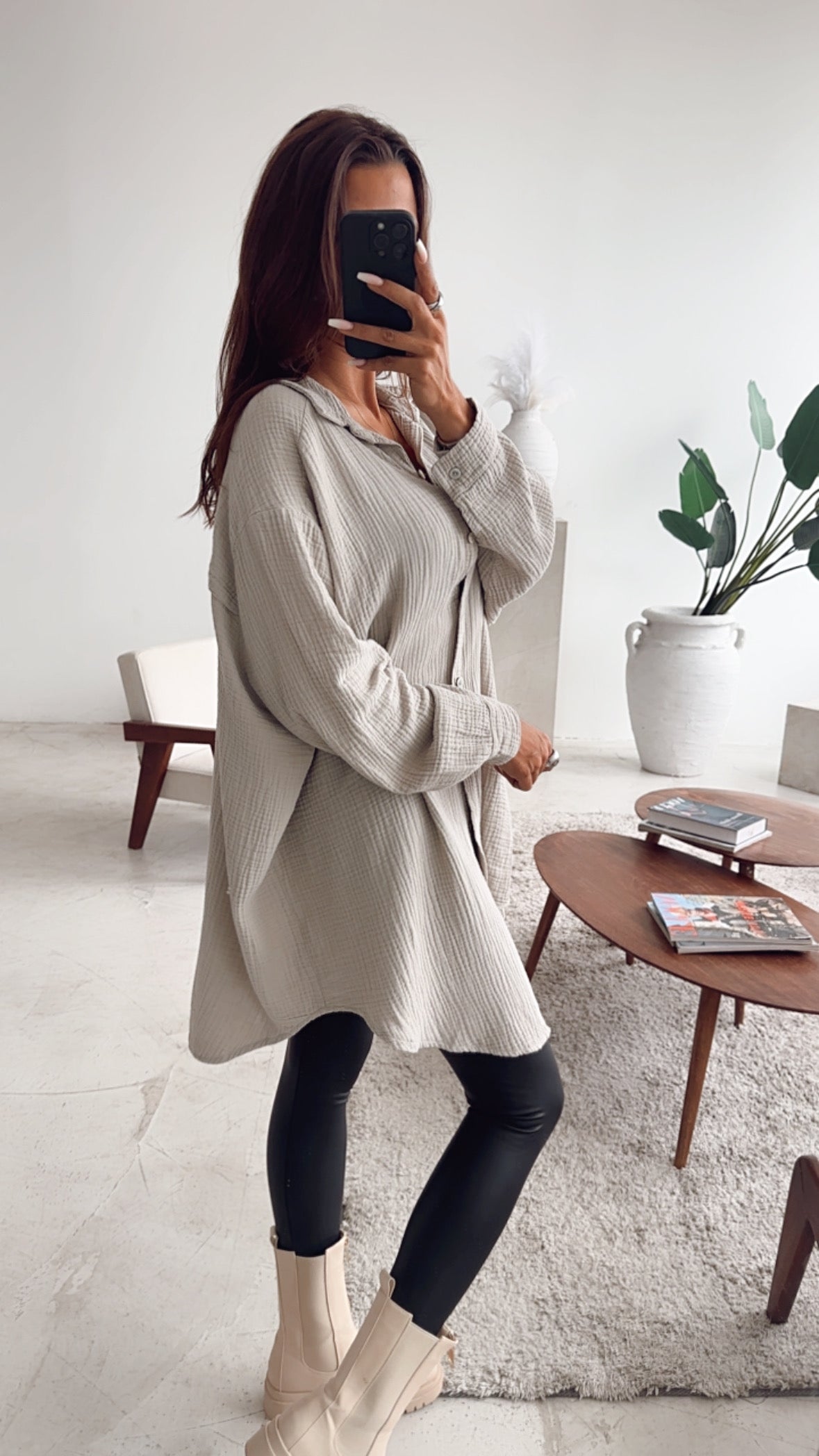 Candela -Blusa Oversize