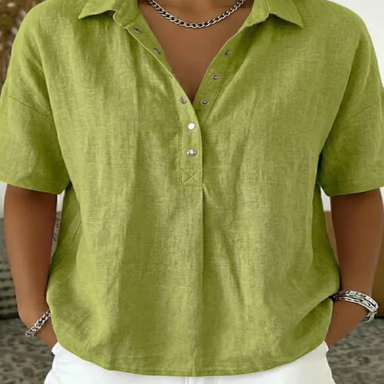 Elena - Blusa elegante de verano
