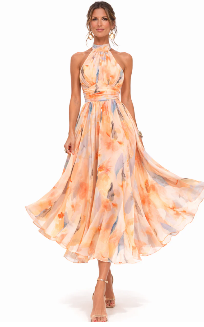 Giulia - Vestido con cuello alto