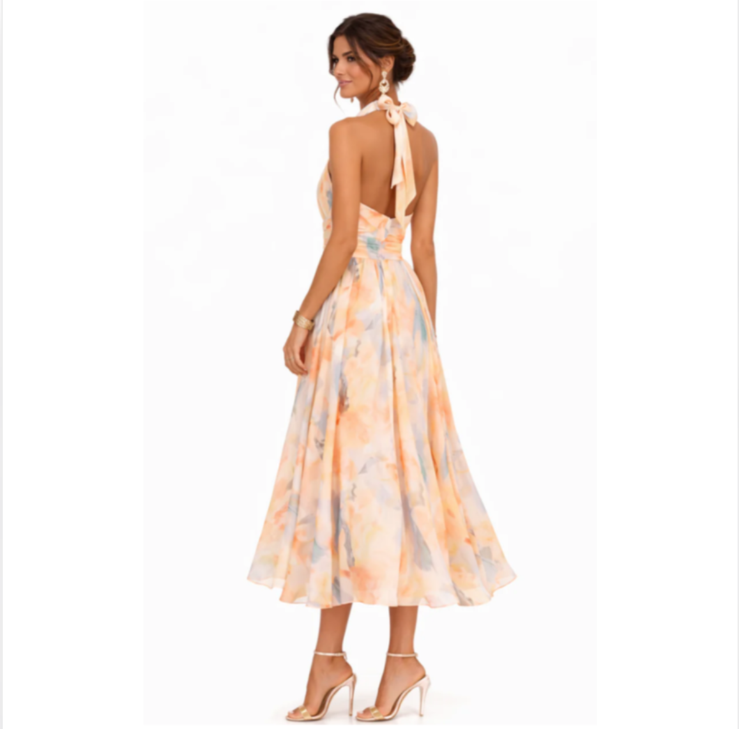 Giulia - Vestido con cuello alto