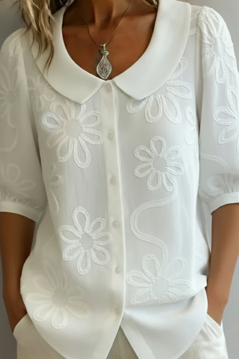 Rosalia - Blusa elegante floral