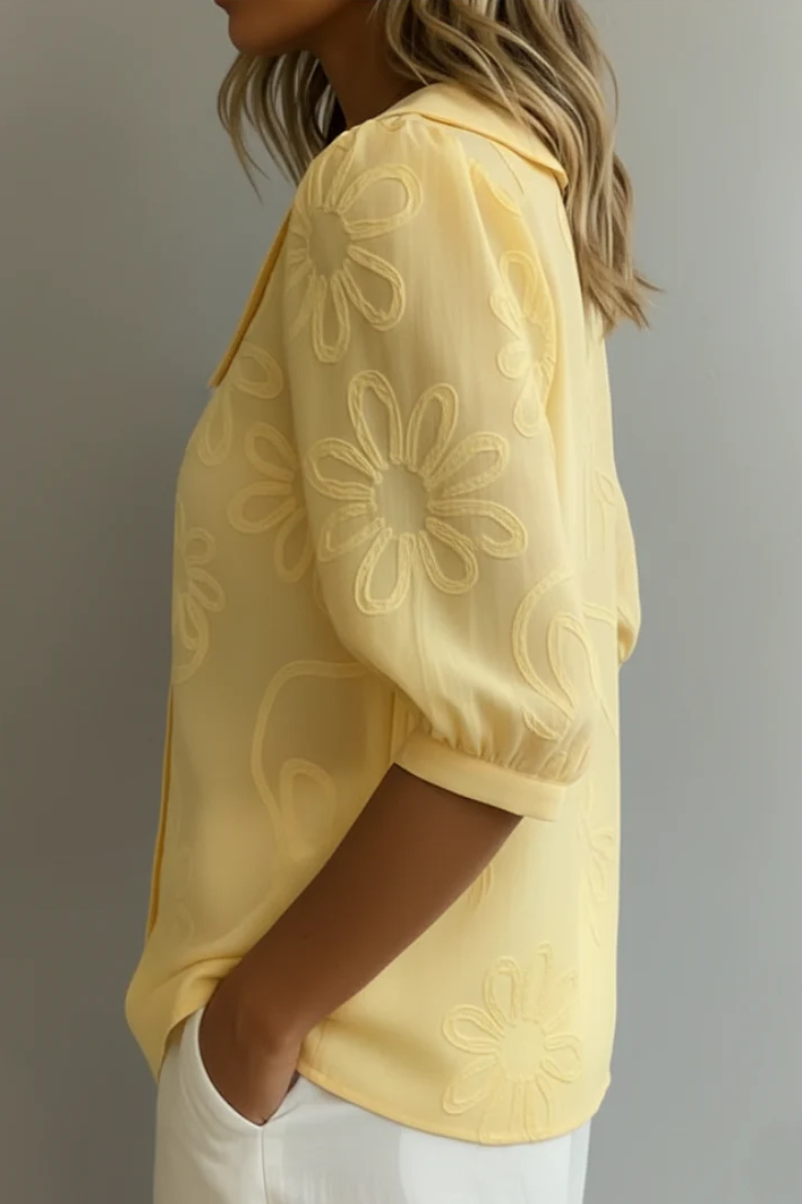 Rosalia - Blusa elegante floral