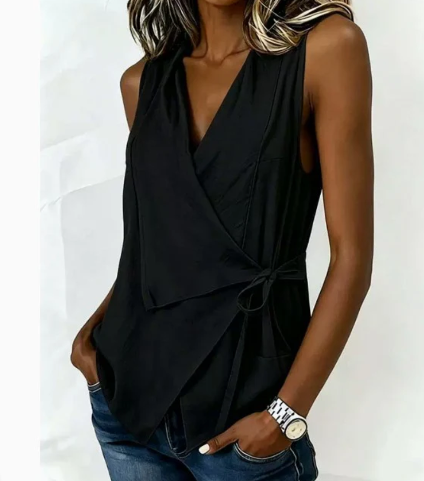 Amelia - Blusa sin mangas