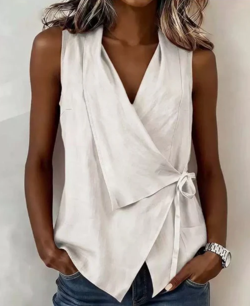 Amelia - Blusa sin mangas