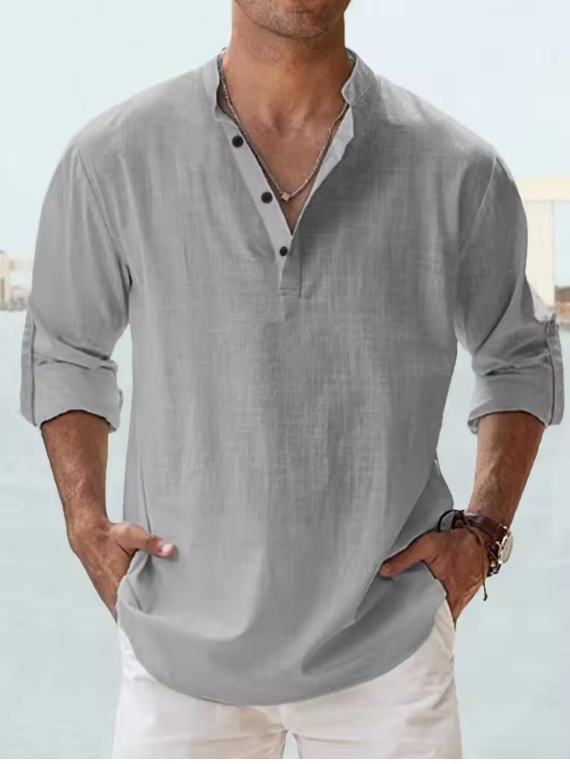 Enzo - Camisa de lino