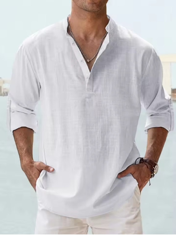 Enzo - Camisa de lino