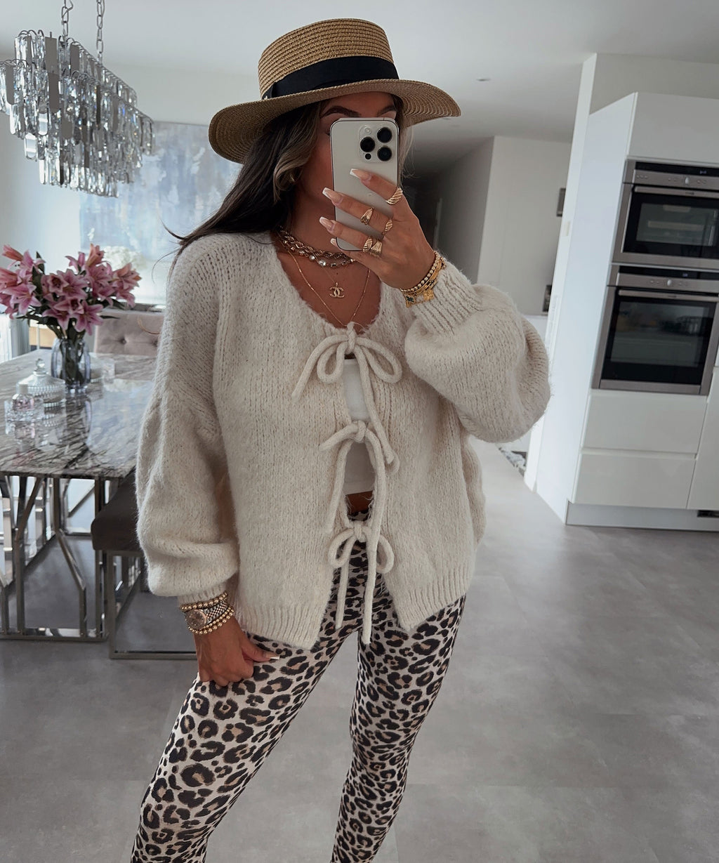 Irene - Cardigan de Lazos