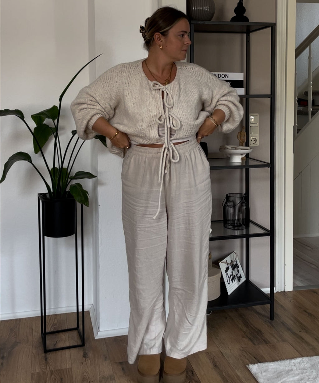 Irene - Cardigan de Lazos