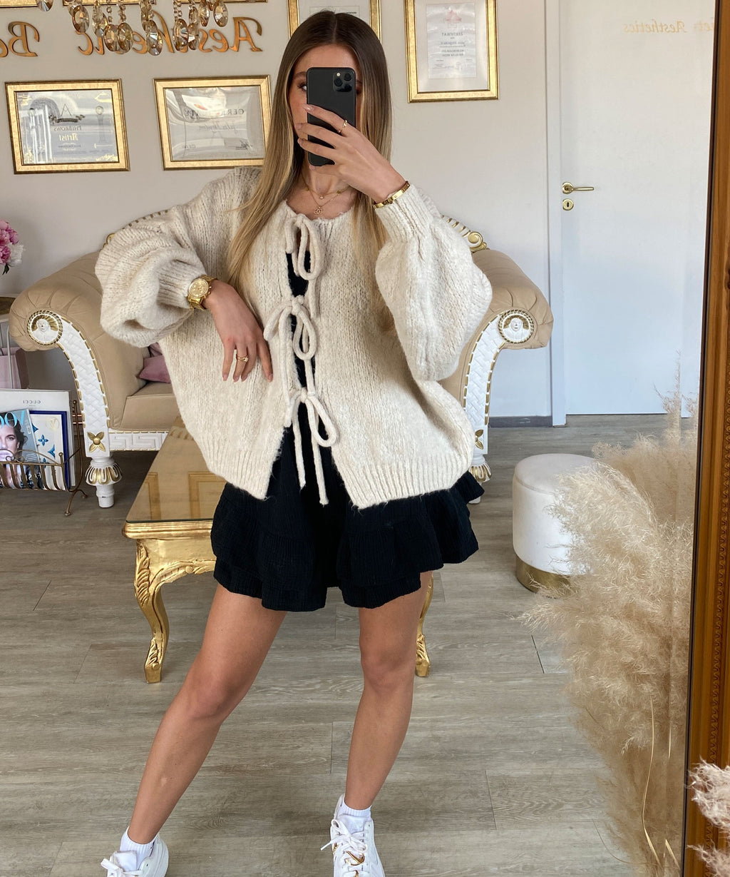 Irene - Cardigan de Lazos