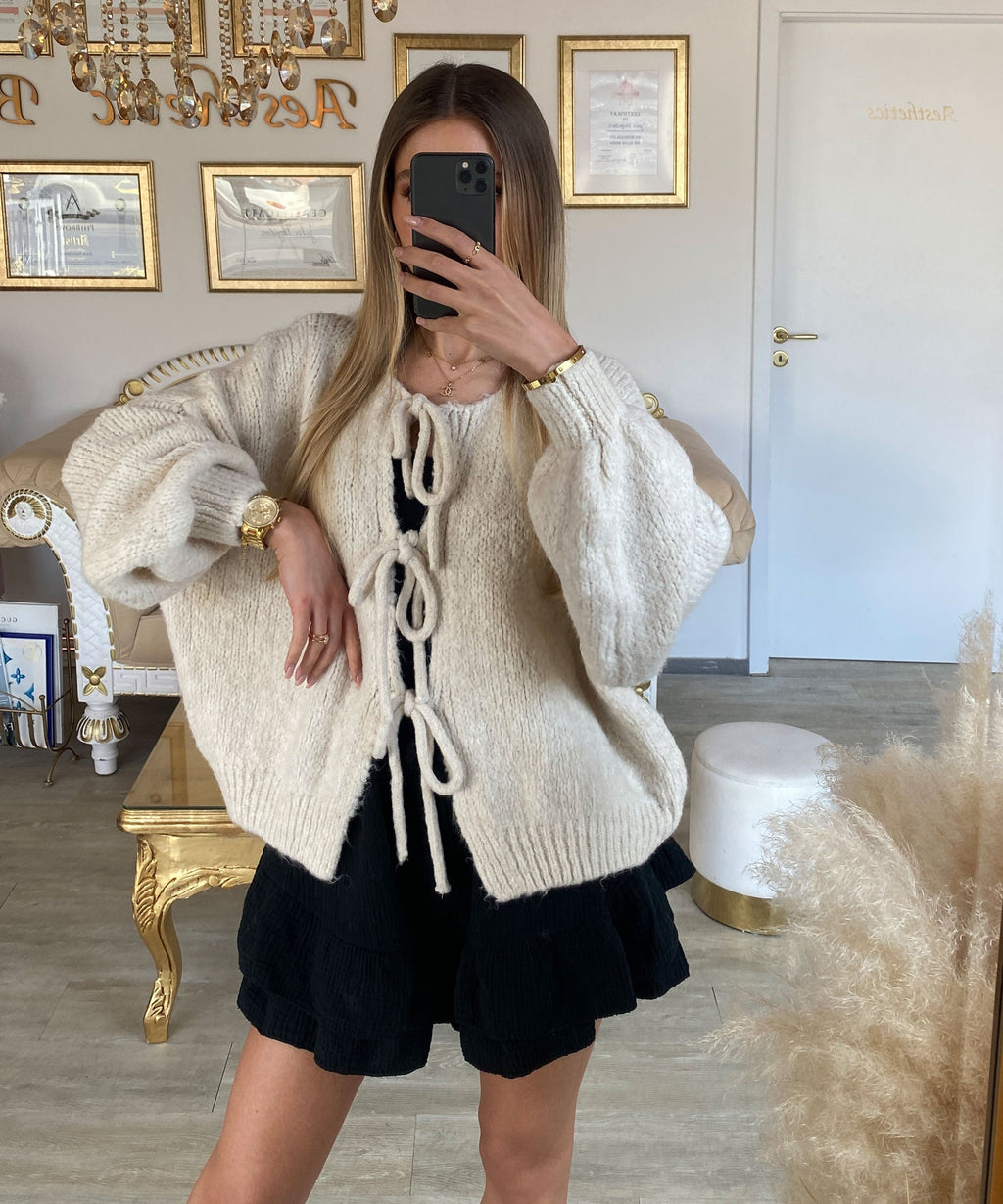 Irene - Cardigan de Lazos