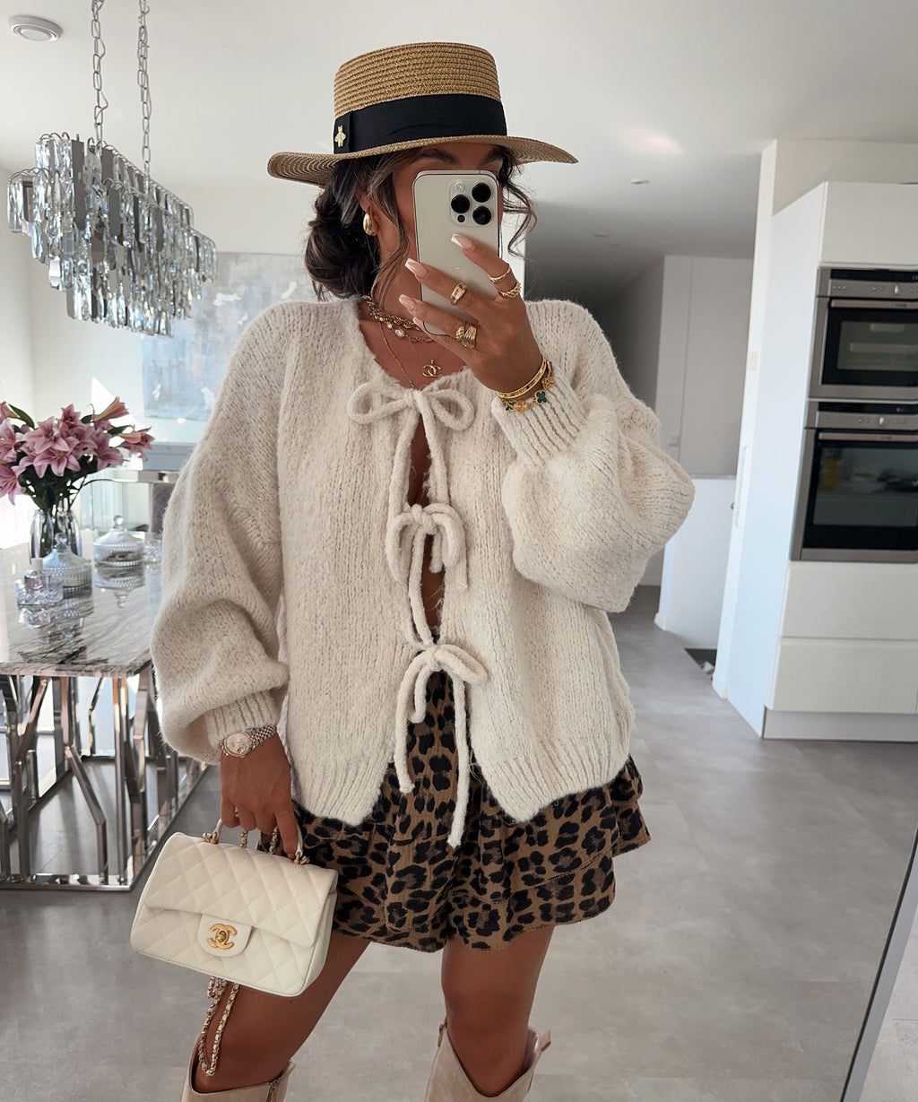 Irene - Cardigan de Lazos