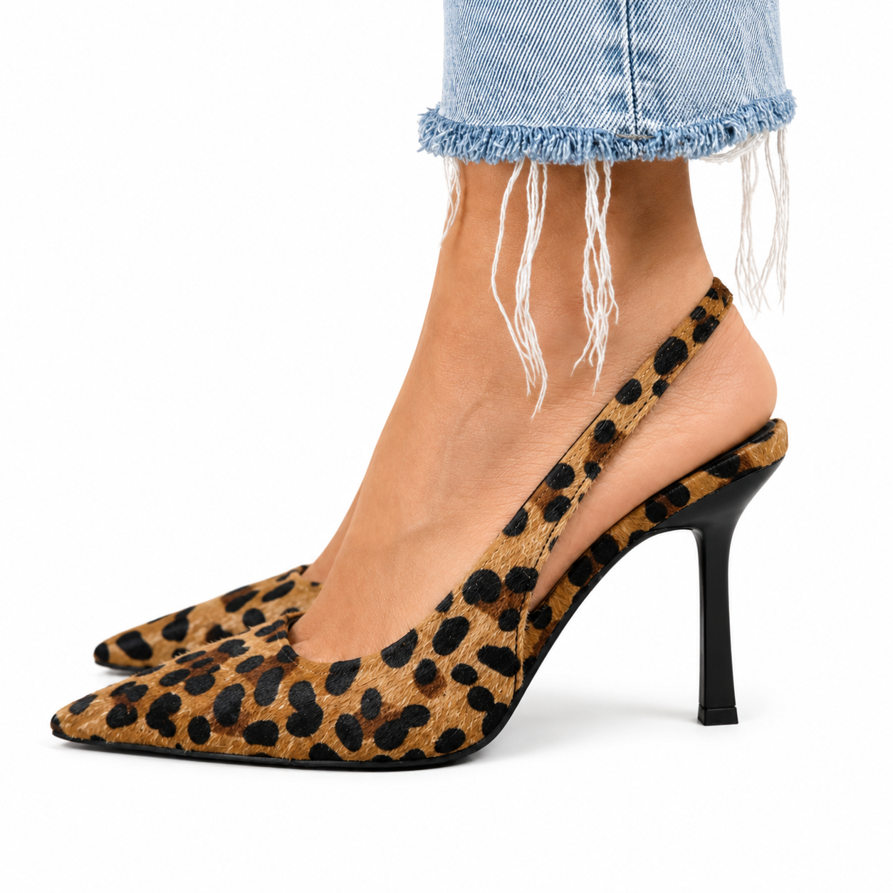 Selena - Tacón de leopardo