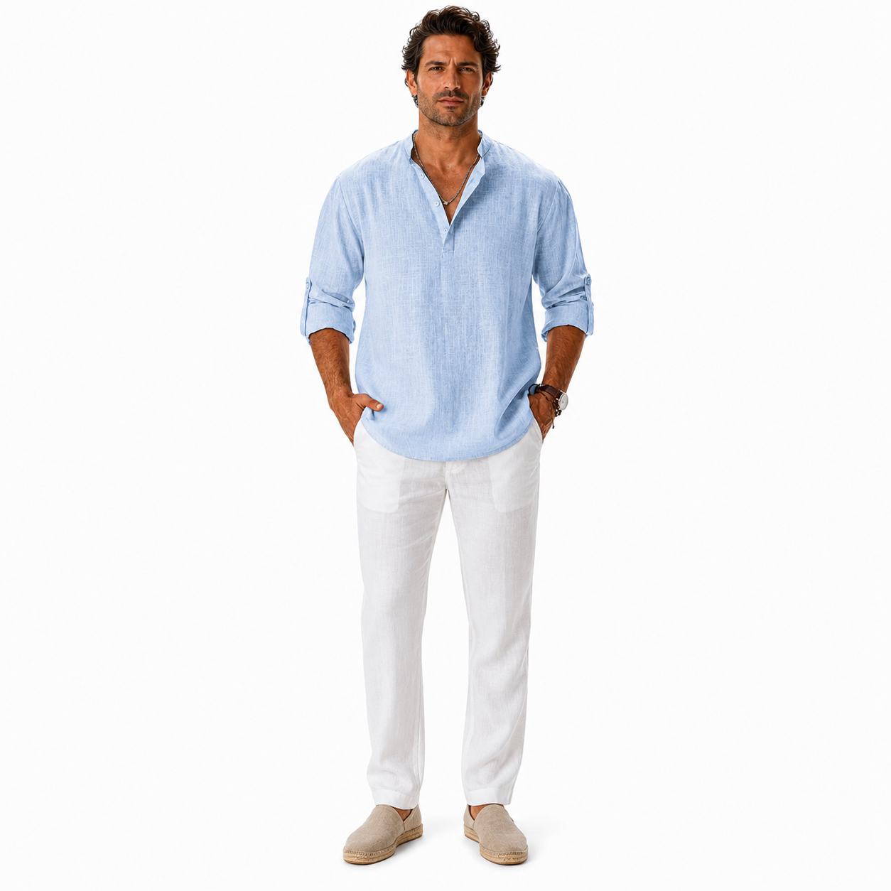 Enzo - Camisa de lino