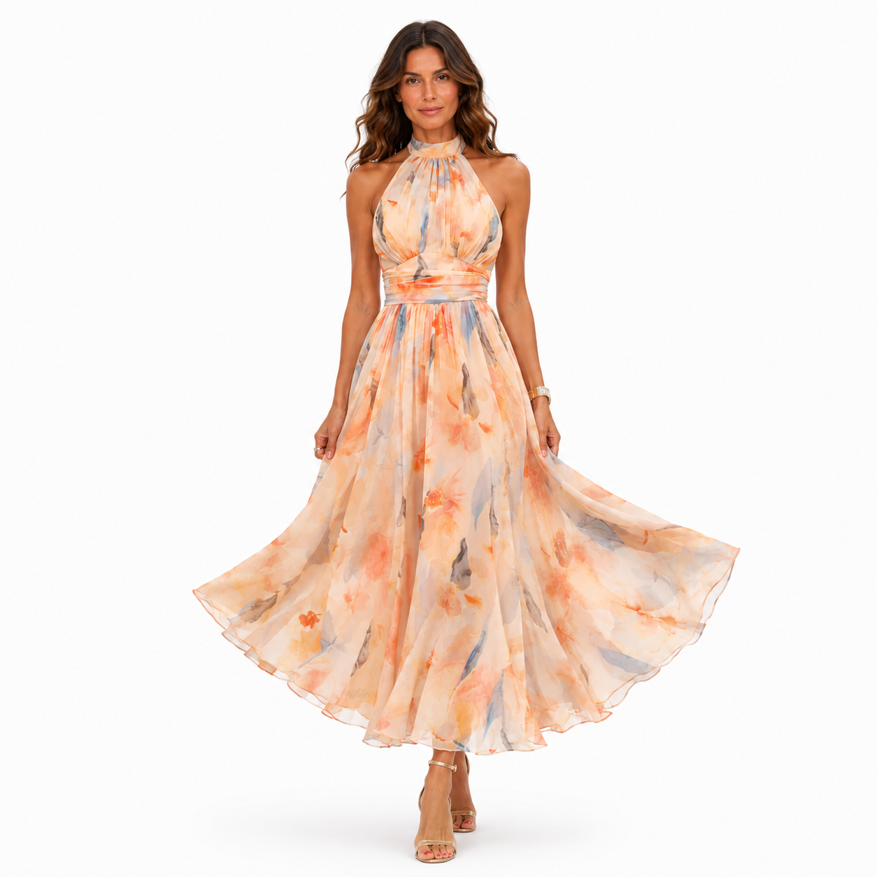 Giulia - Vestido con cuello alto