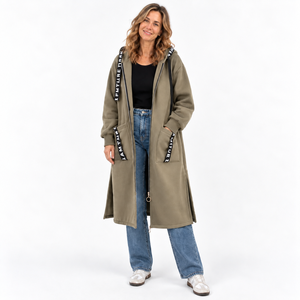 Nora - Abrigo Sudadera con Capucha