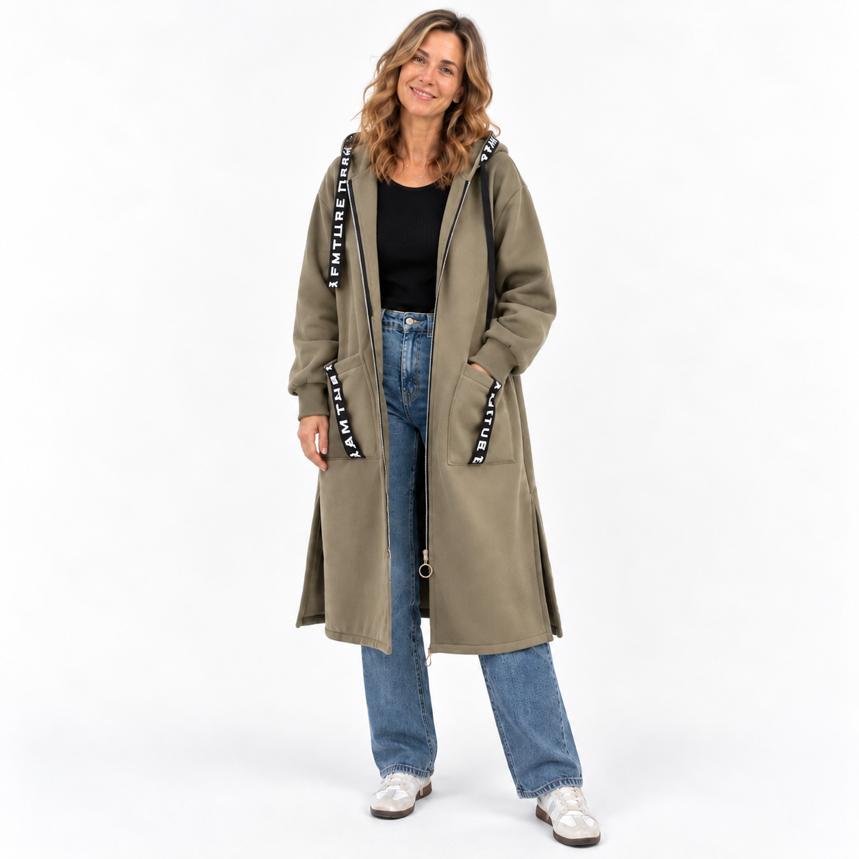 Nora - Abrigo Sudadera con Capucha