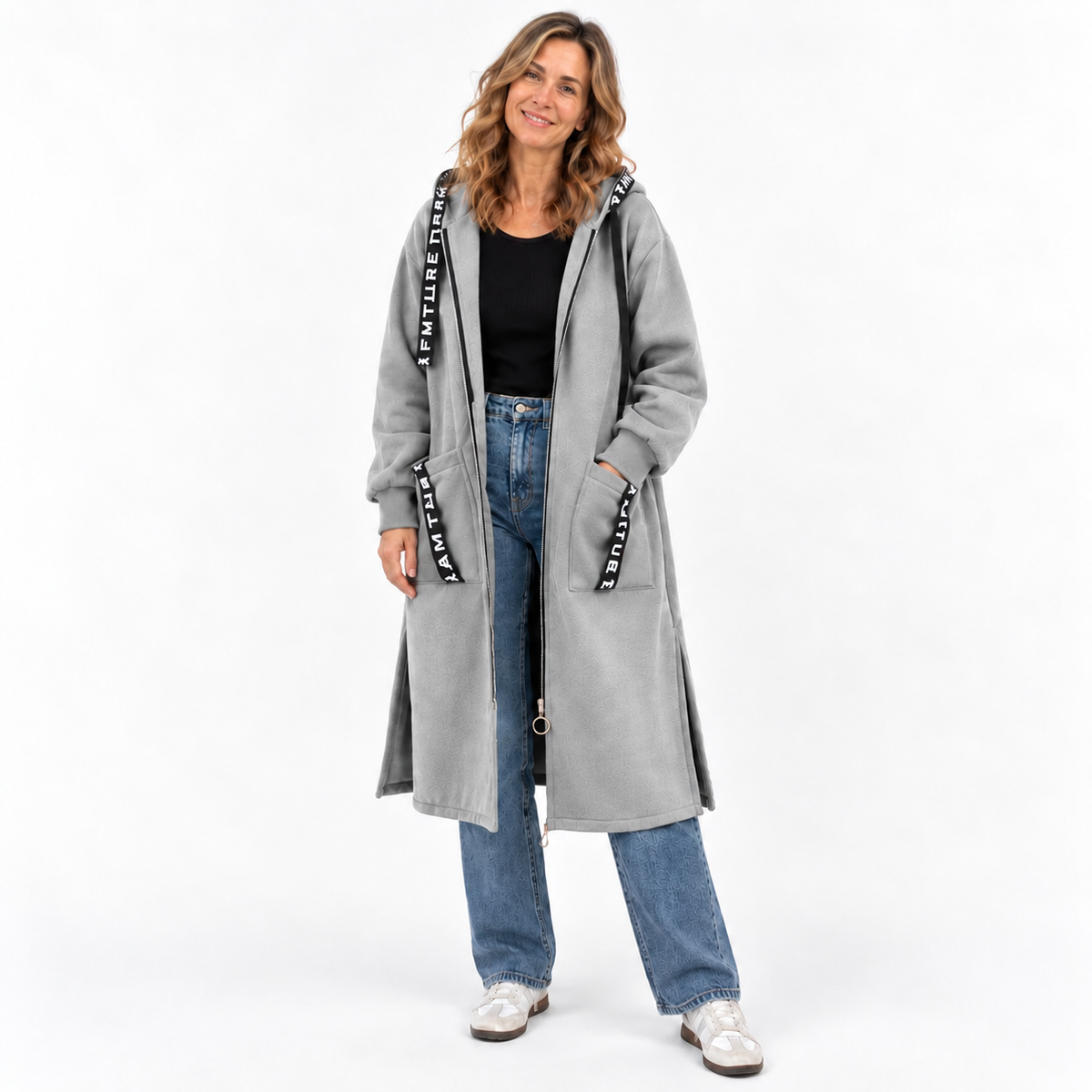 Nora - Abrigo Sudadera con Capucha