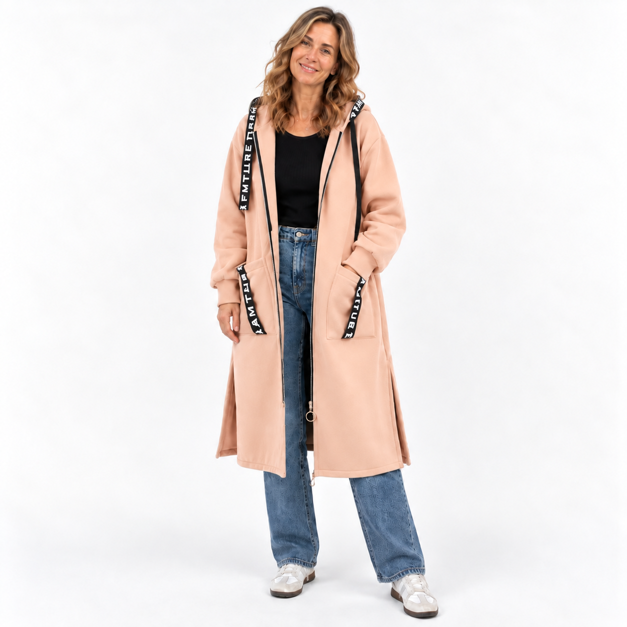 Nora - Abrigo Sudadera con Capucha