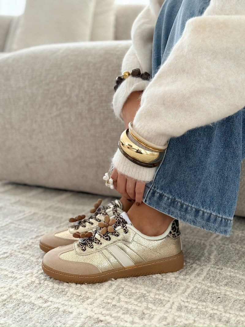 Sneakers « Silvia » Oro