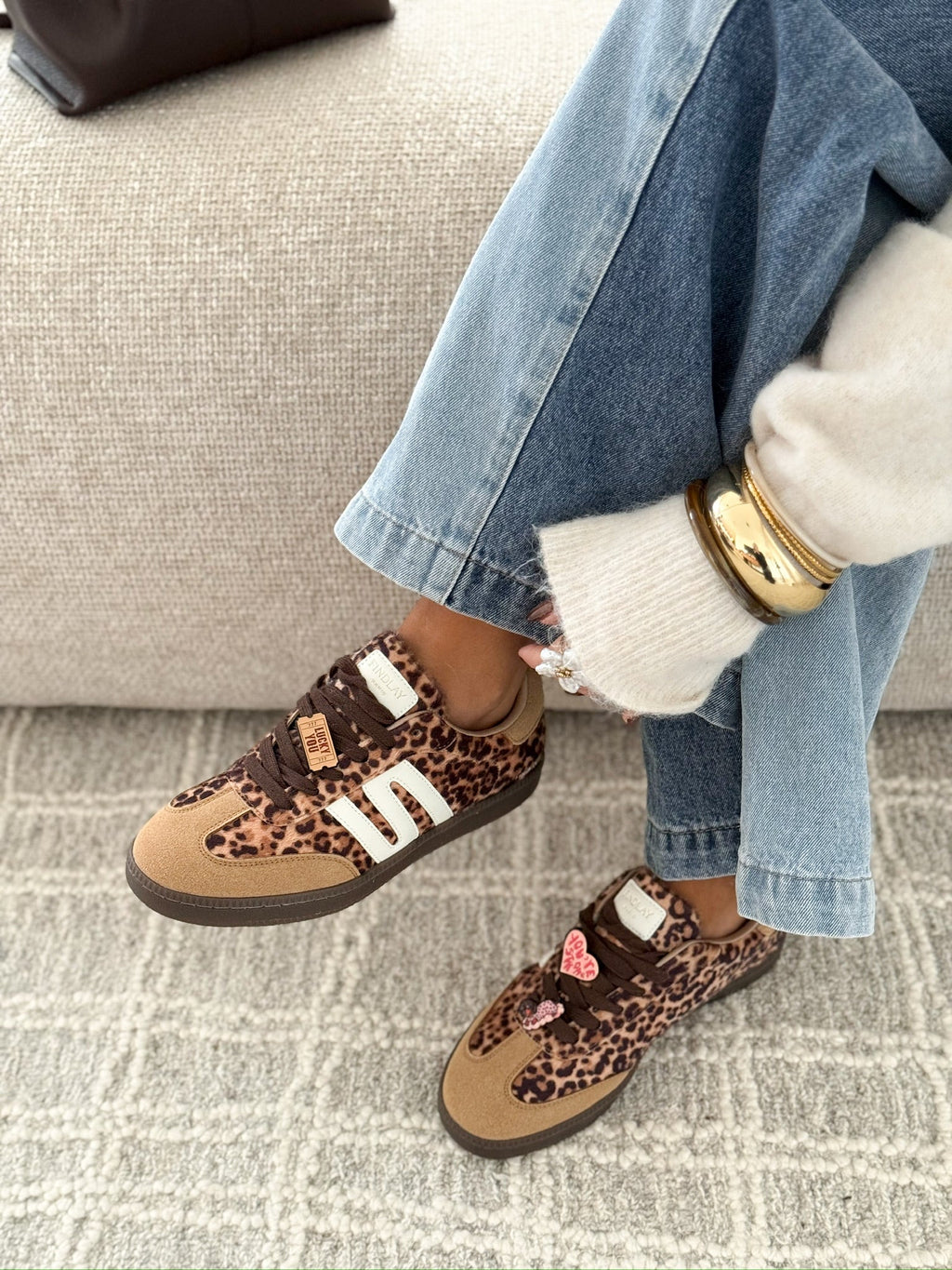 Sneakers « Casilda » Leopardo