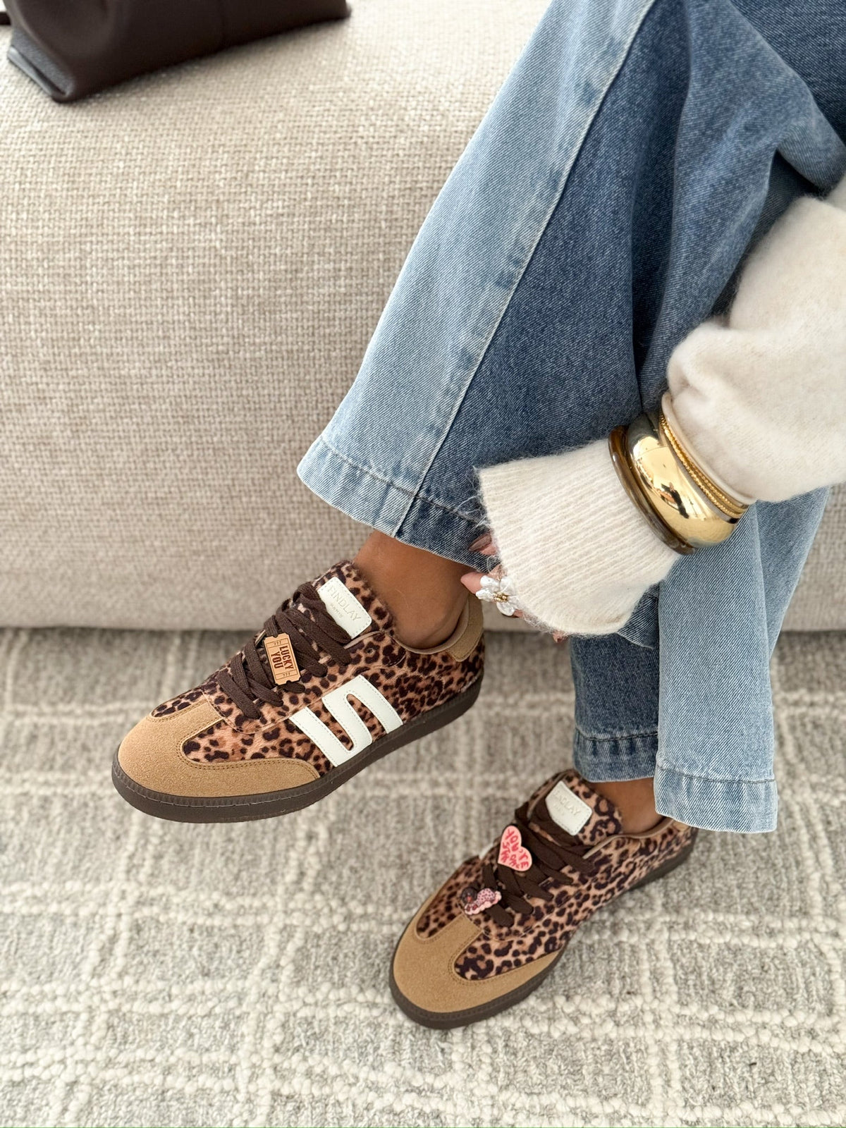 Sneakers « Casilda » Leopardo