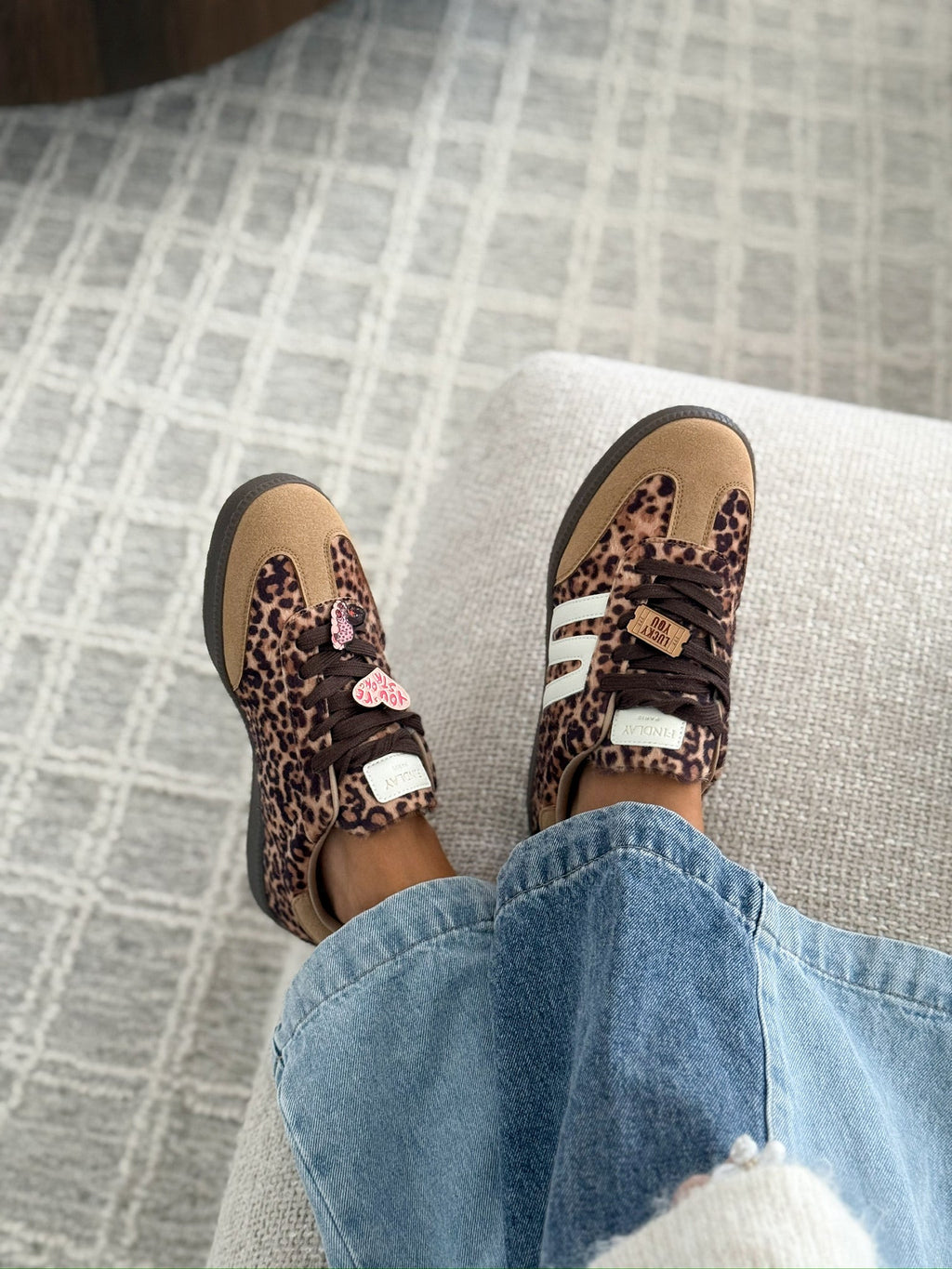Sneakers « Casilda » Leopardo