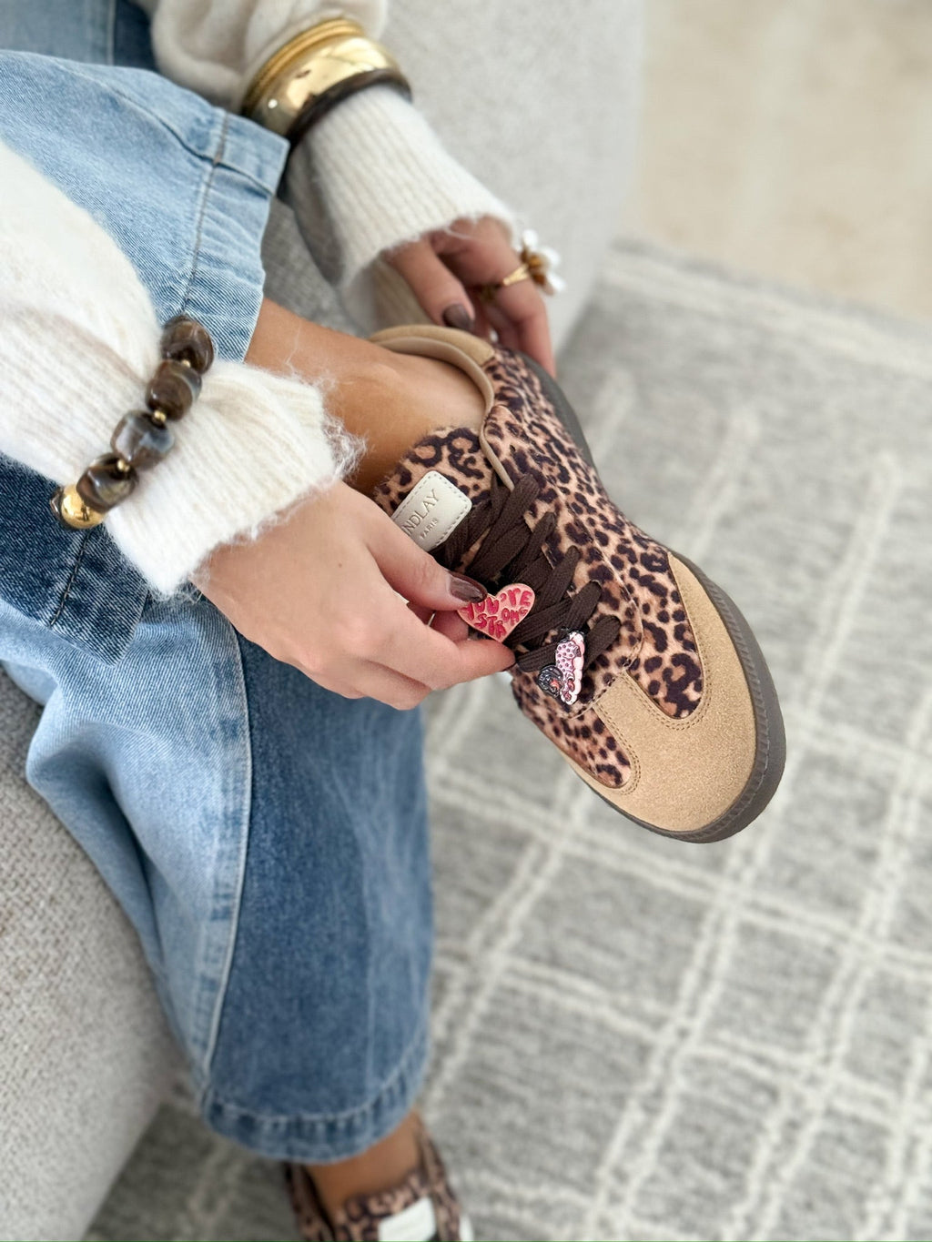 Sneakers « Casilda » Leopardo