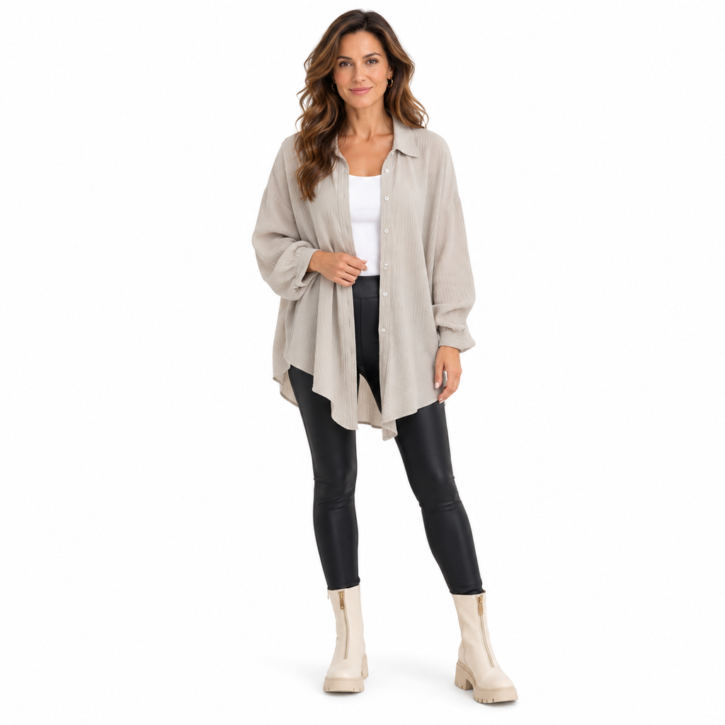 Candela -Blusa Oversize