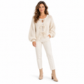 Irene - Cardigan de Lazos