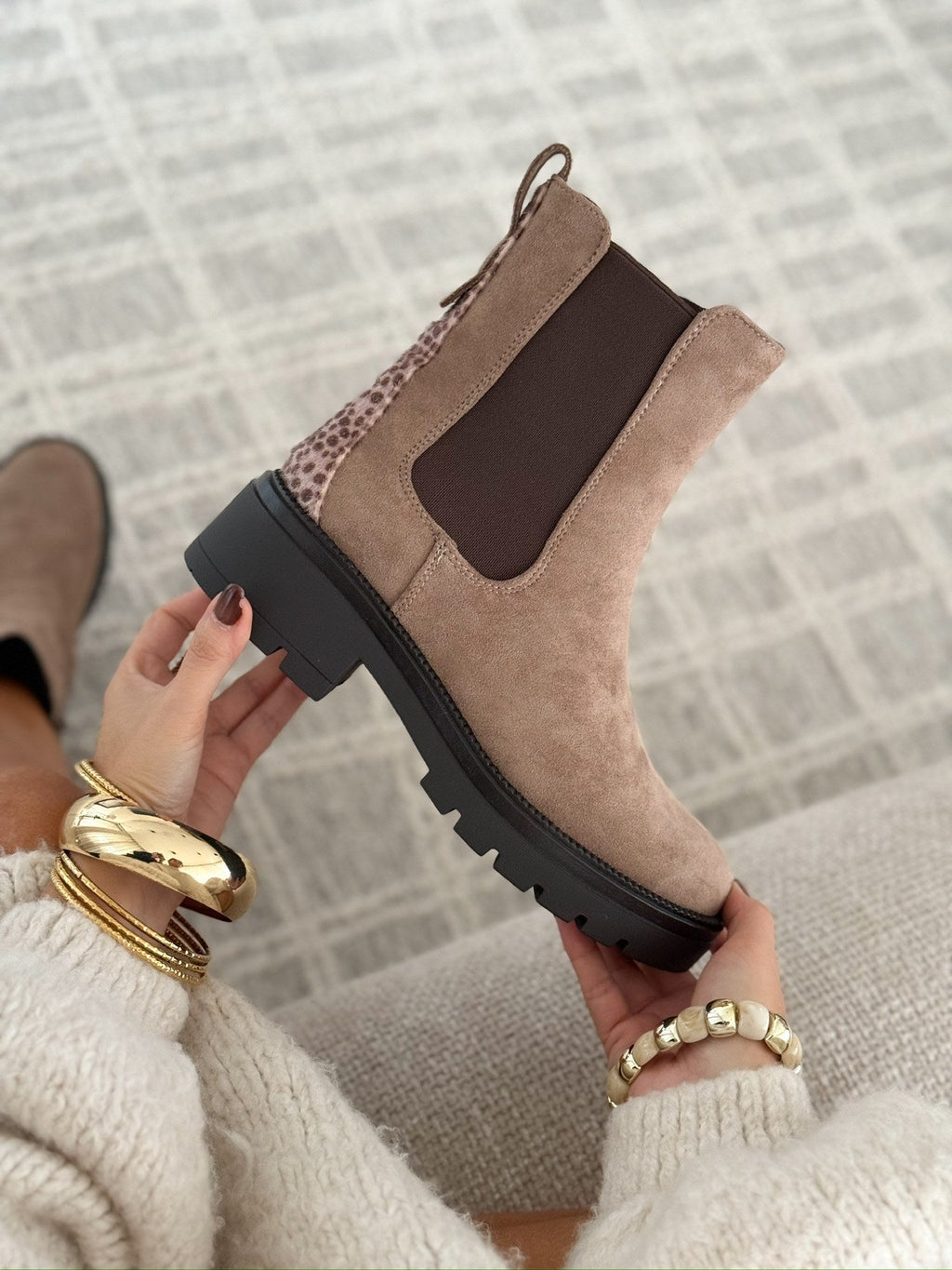 Botines « Ainhoa » Taupe