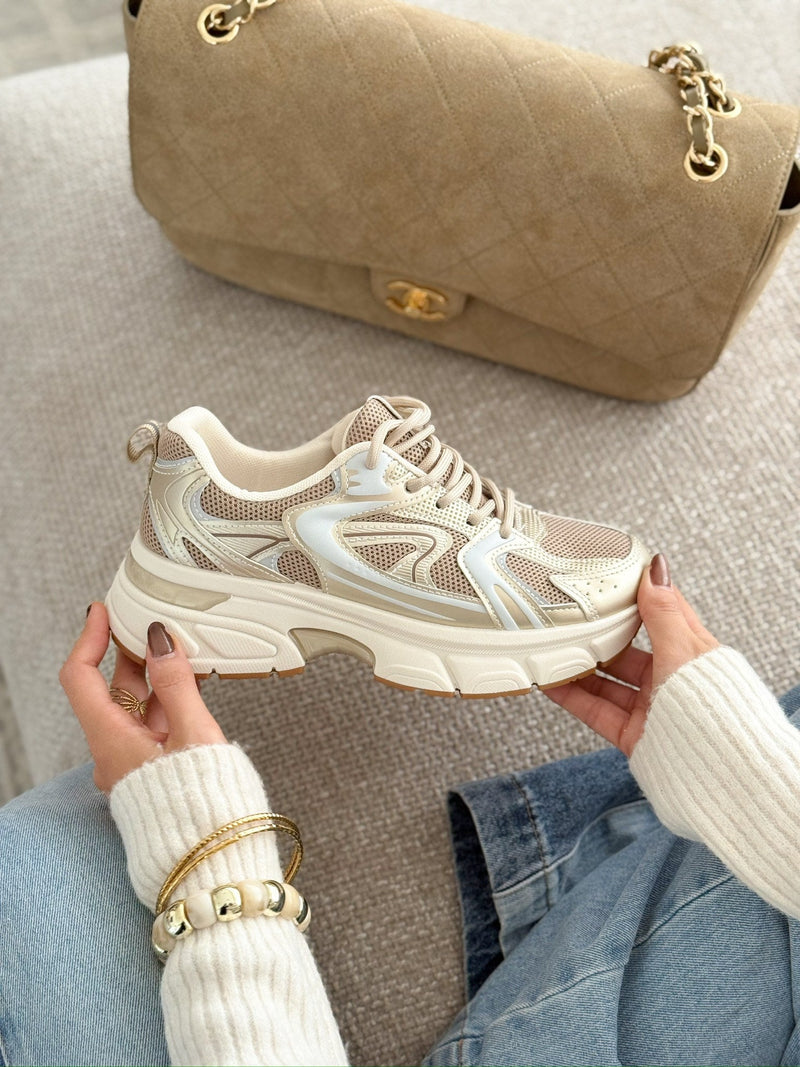 Sneakers « Aura » Oro