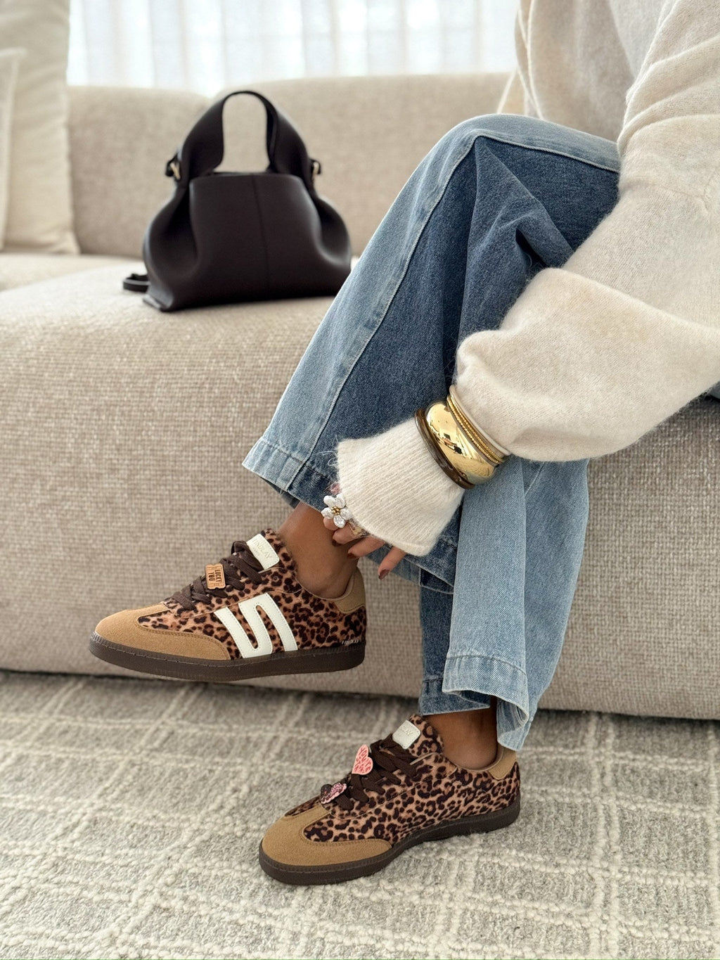 Sneakers « Casilda » Leopardo