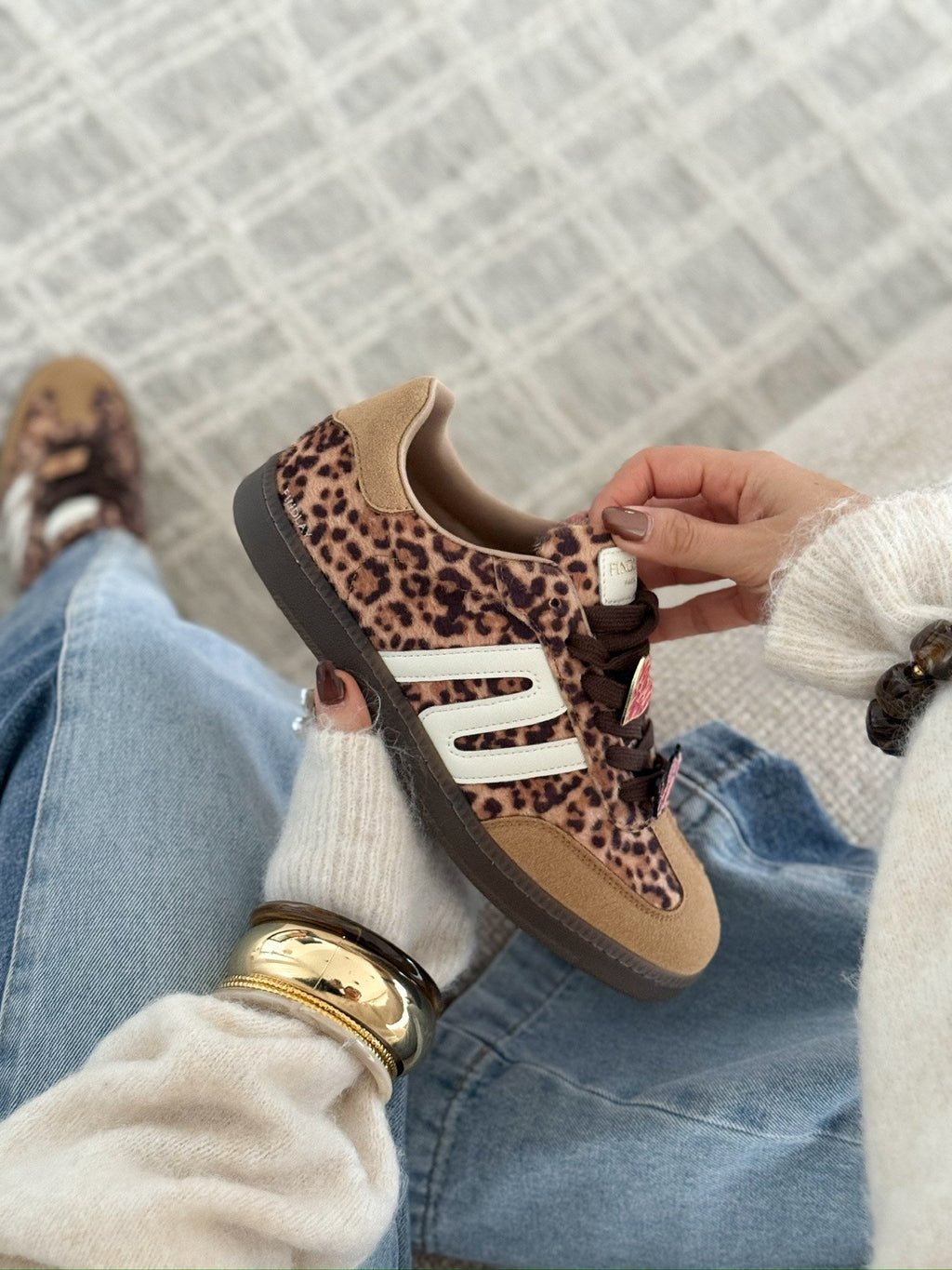Sneakers « Casilda » Leopardo