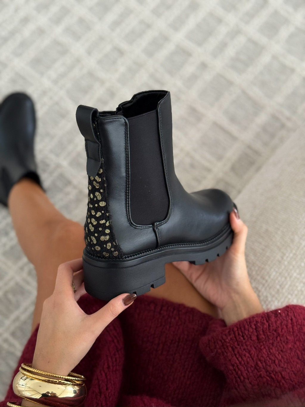 Botines « Clara » Negro