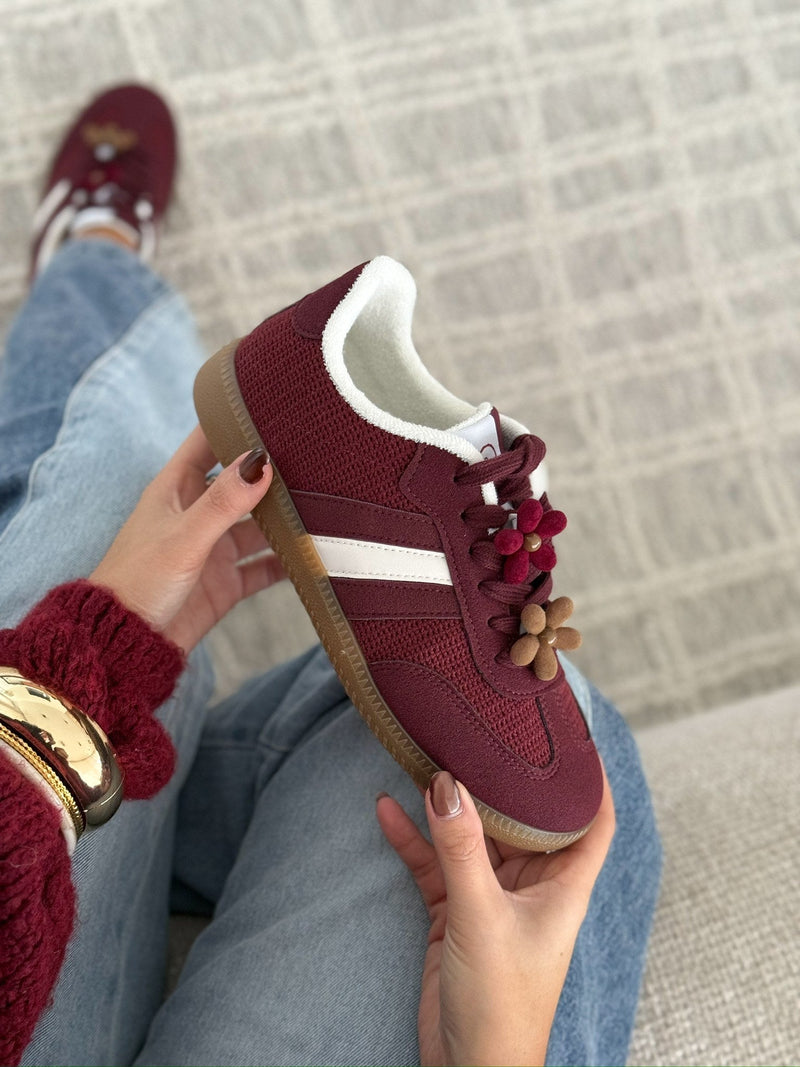 Sneakers « Vera » Burdeos