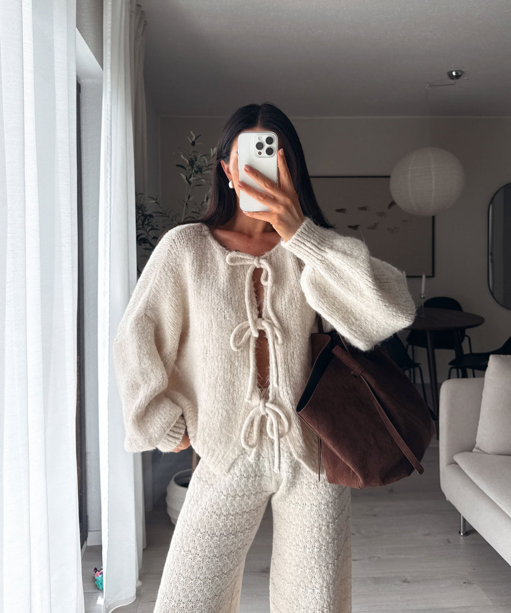 Irene - Cardigan de Lazos