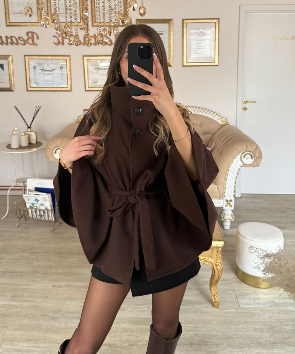 Karah - Poncho Chocolate