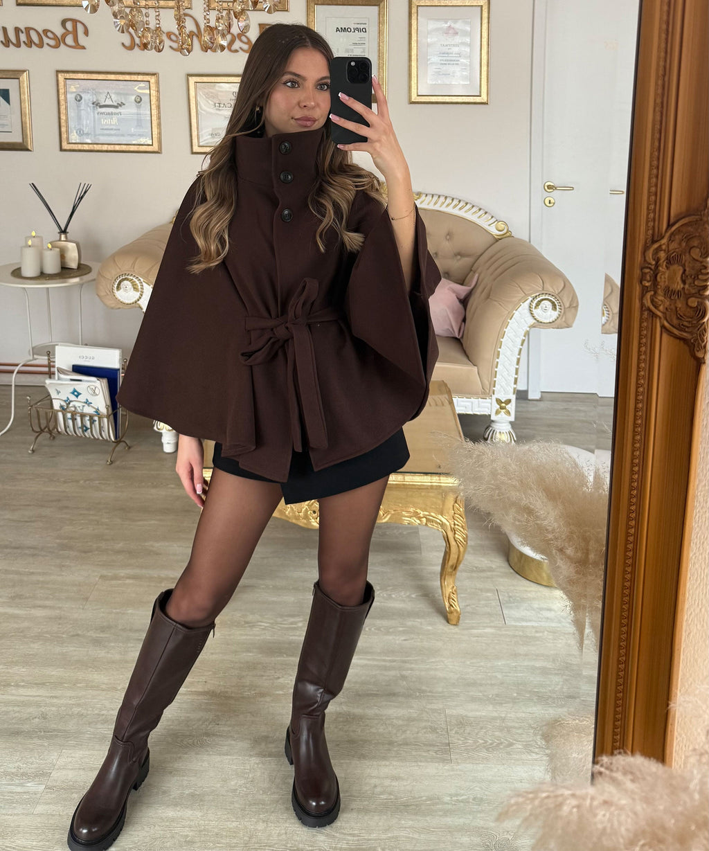 Karah - Poncho Chocolate