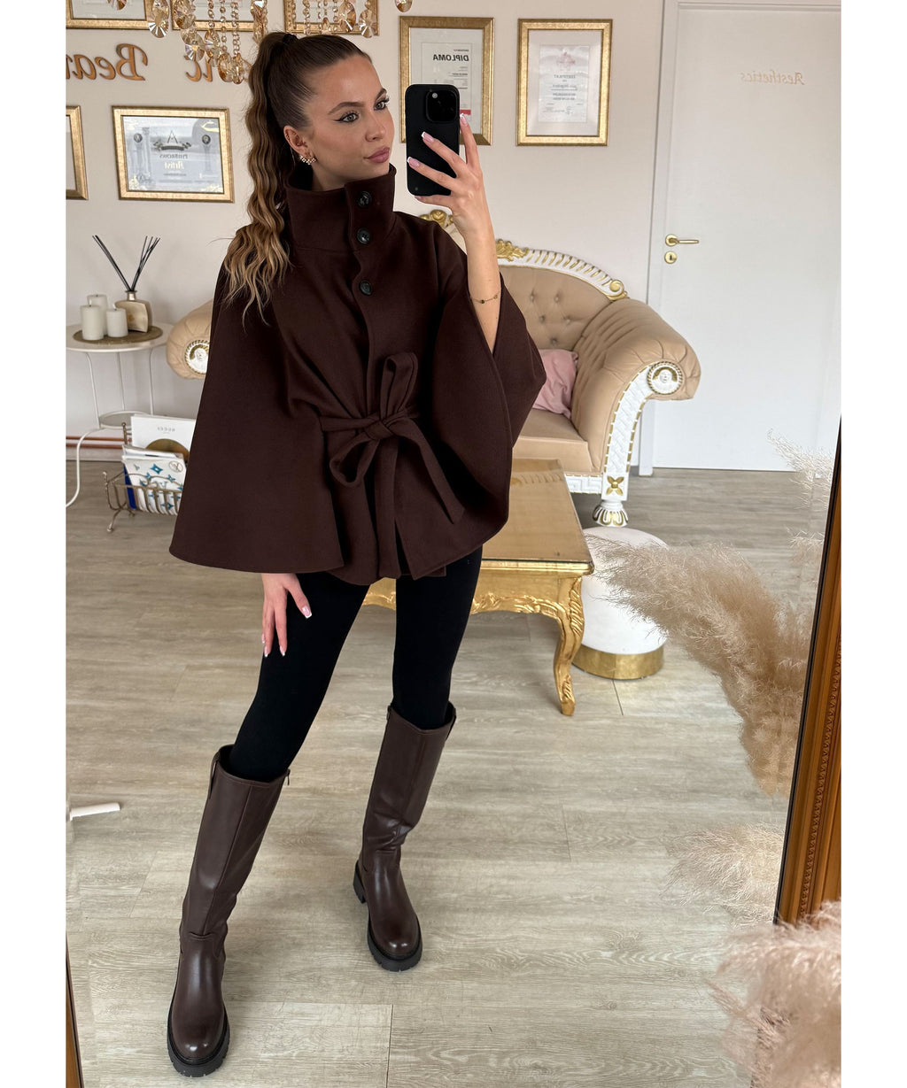 Karah - Poncho Chocolate