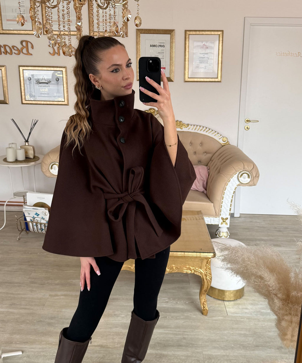 Karah - Poncho Chocolate