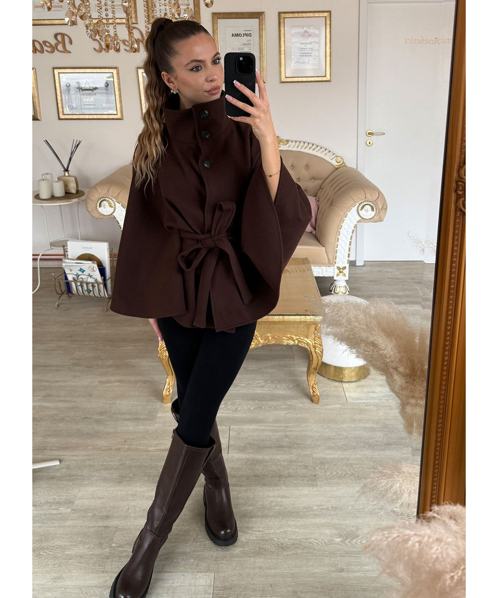 Karah - Poncho Chocolate