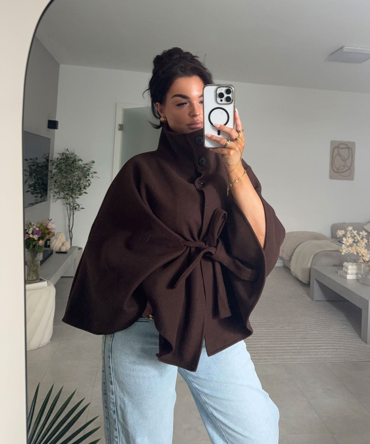 Karah - Poncho Chocolate
