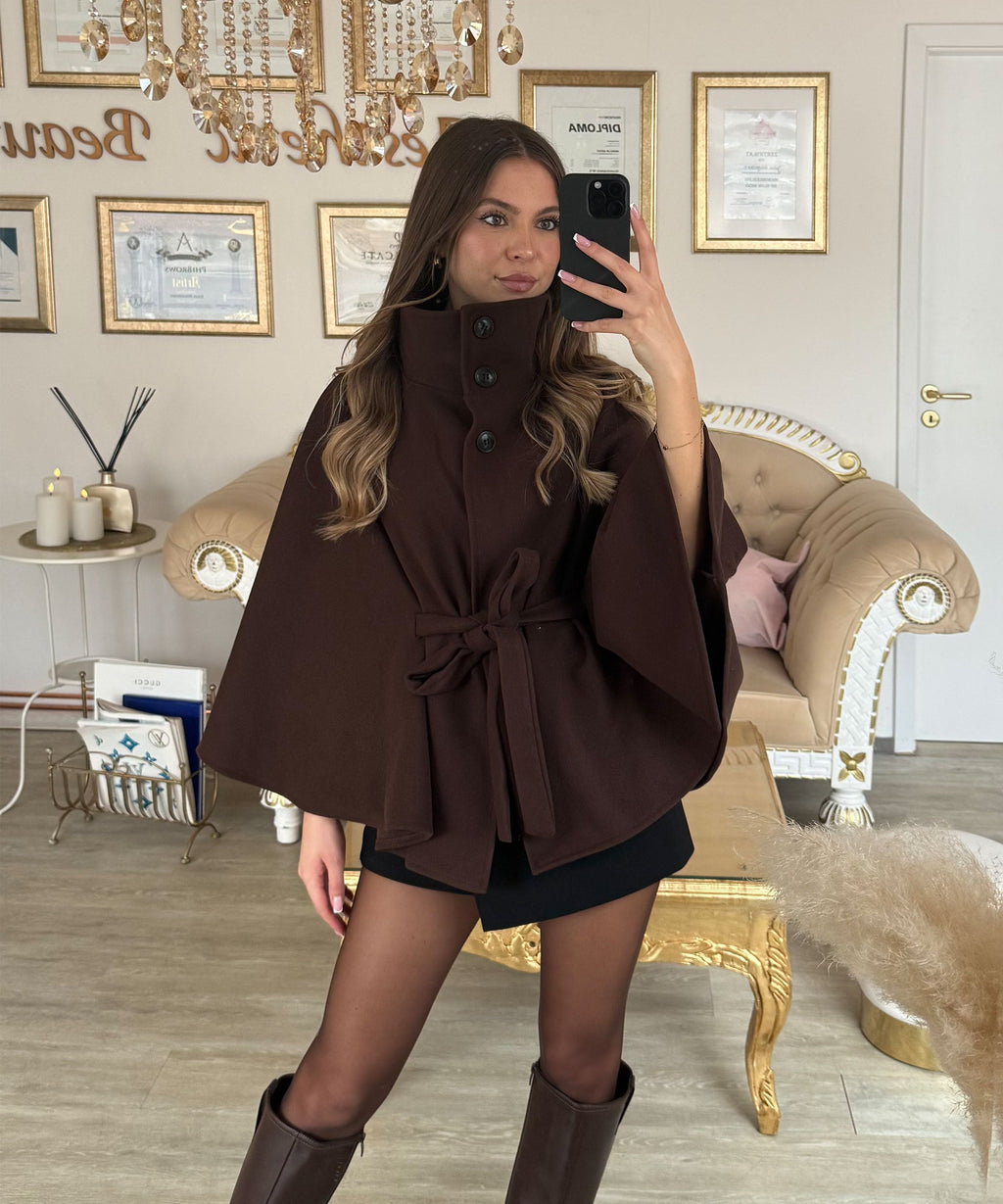 Karah - Poncho Chocolate