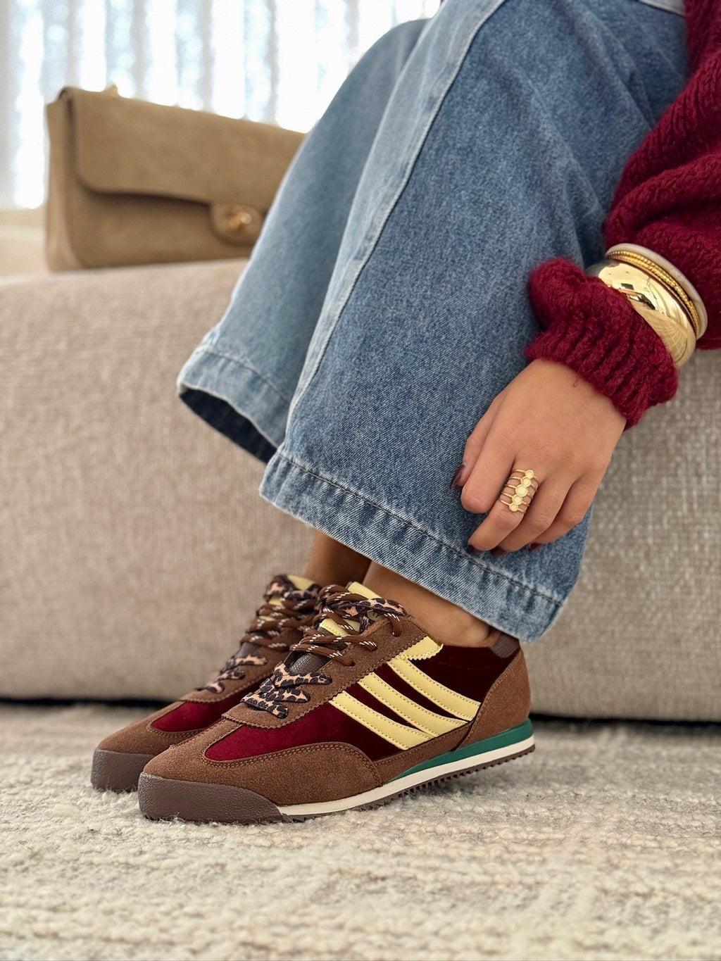 Sneakers « Melisa » Burdeos