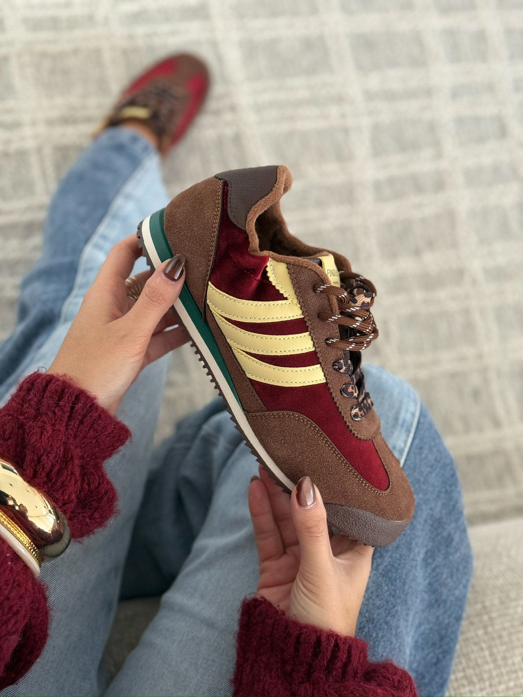 Sneakers « Melisa » Burdeos