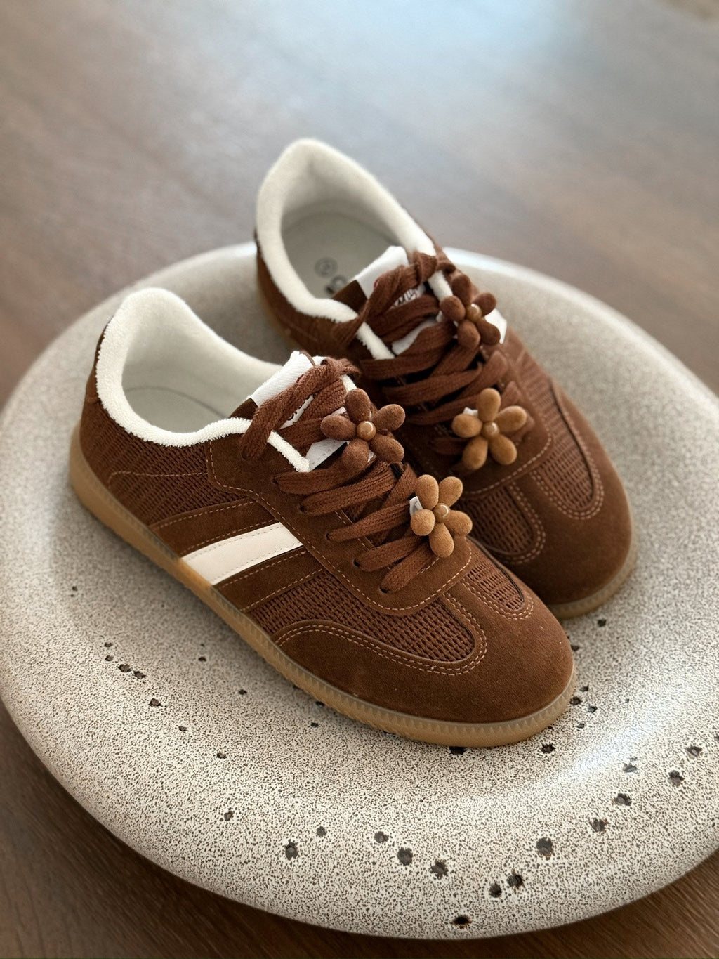 Sneakers « Rosalía » Marron