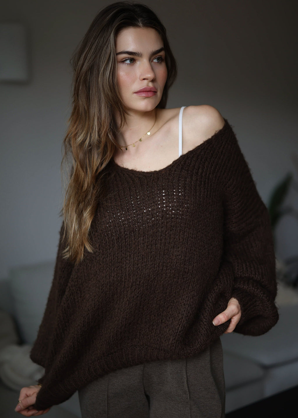 Irene - Jersey Bouclé de Rayas