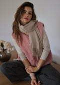 Olivia - Chaqueta de Punto Trenzado