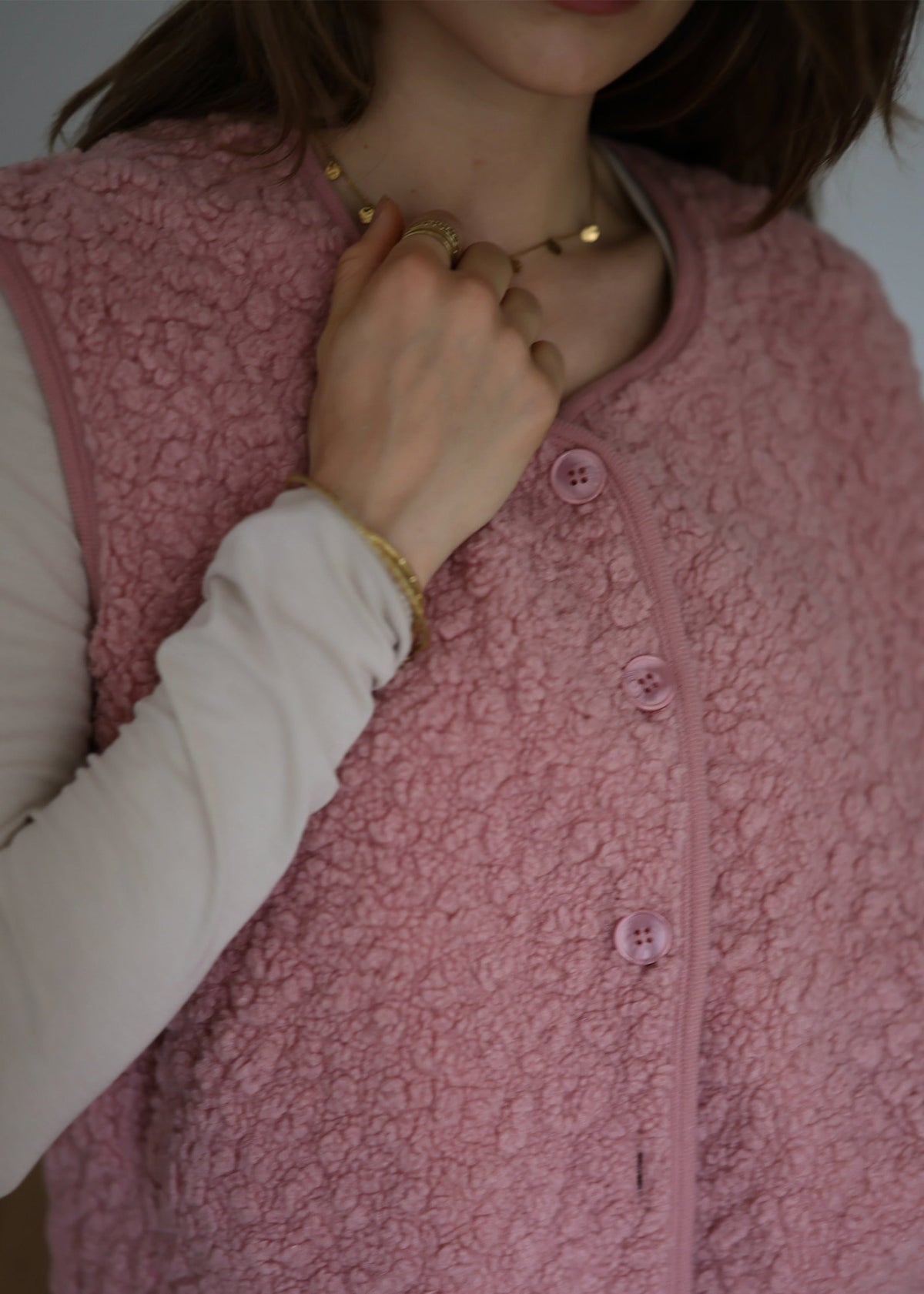 Olivia - Chaqueta de Punto Trenzado